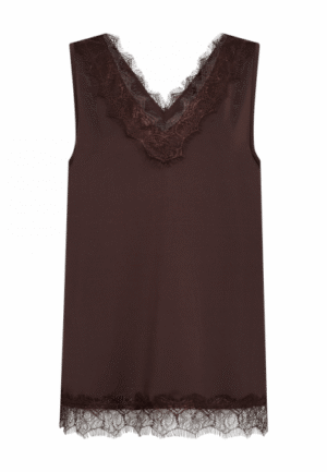 FreeQuent - Bruin | Dames | Top | Bruin | M | regular | Kamst mode