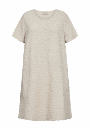 FreeQuent - Blauw | Dames | Jurk | Blauw | L | regular | Kamst mode