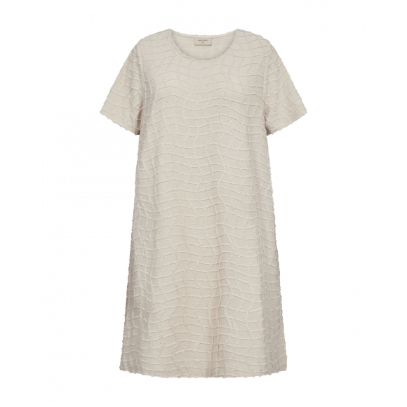 FreeQuent - Blauw | Dames | Jurk | Blauw | L | regular | Kamst mode