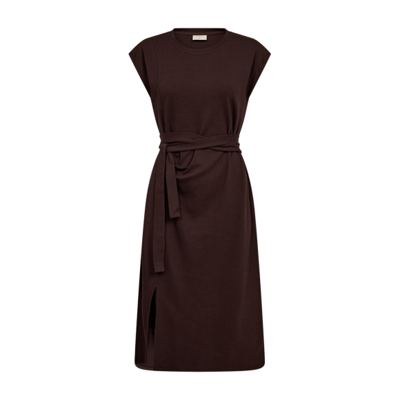 FreeQuent - Bruin | Dames | Jurk | Bruin | XXL | regular | Kamst mode