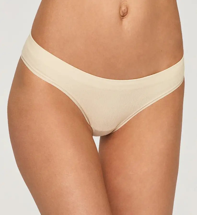 2-Pack dames high leg lips - Rib