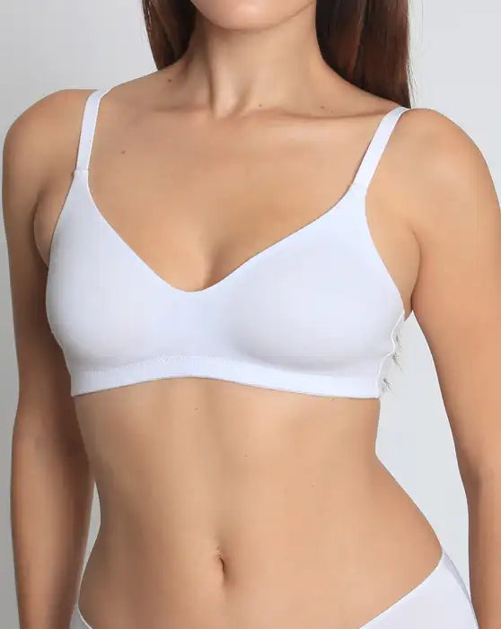 Sassa Mode soft BH katoen 12930 - comfort Bh zonder beugel - Zonder vulling