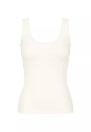 Sloggi 2-pack dames hemden GO brede band - Biologisch katoenen dames onderhemd - Ronde hals