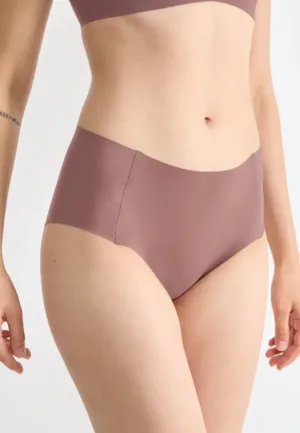 Zero Feel taille slip dames 2.0 - High waist - Hoge naadloze dames onderbroek - Katoenen kruisje - Schijnt niet door - Zwart - Huidskleur - Donkerblauw