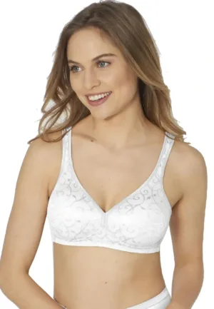 BH Elegant Cotton N - Stevige bh Zonder beugels - Klassieke bh wit en zwart