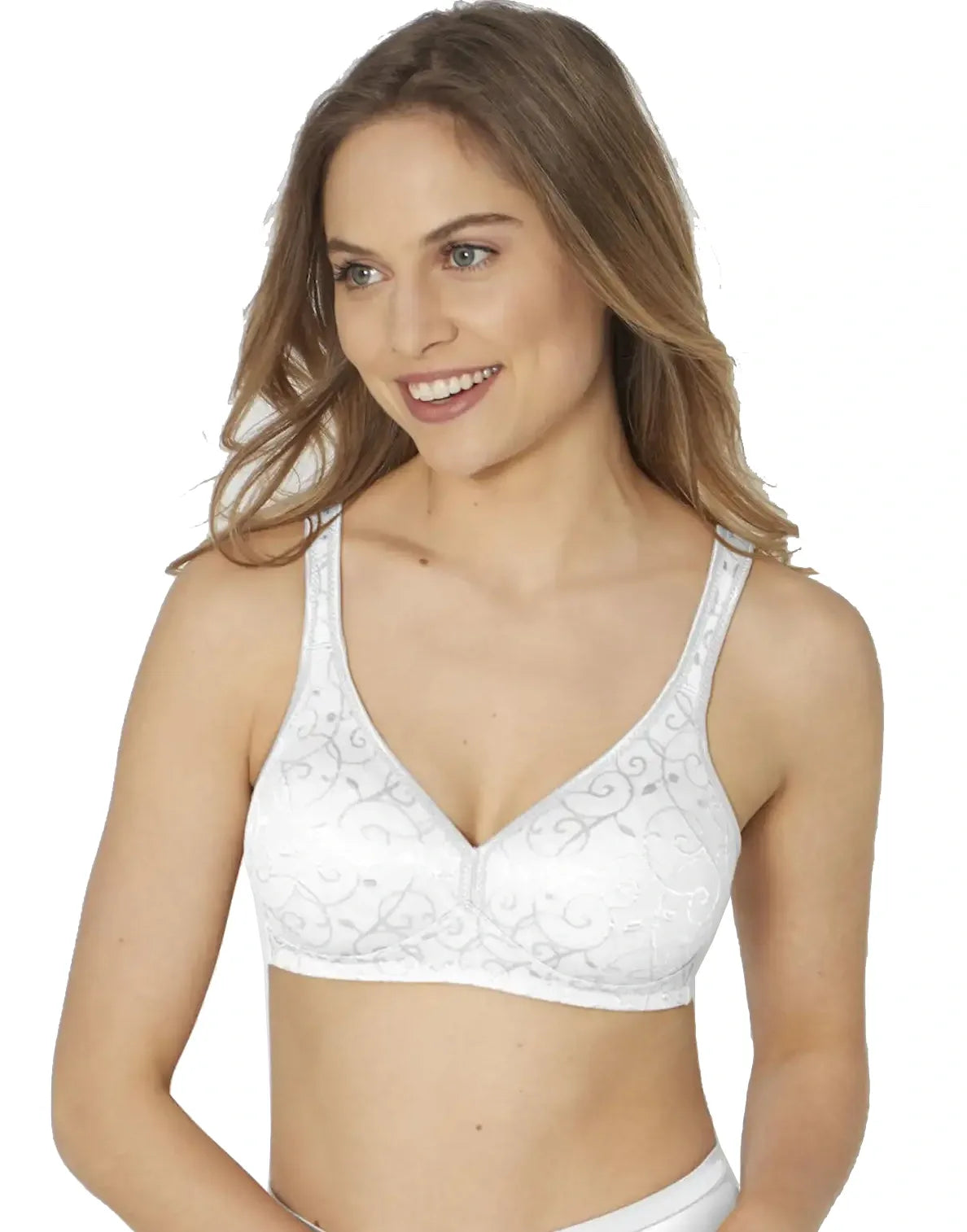 BH Elegant Cotton N - Stevige bh Zonder beugels - Klassieke bh wit en zwart
