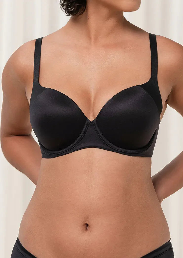 T-shirt Bh met beugels - Body Make-Up Soft Touch WP EX - Beugel bh met naadloze soft cups - Met vulling - Voorgevormd
