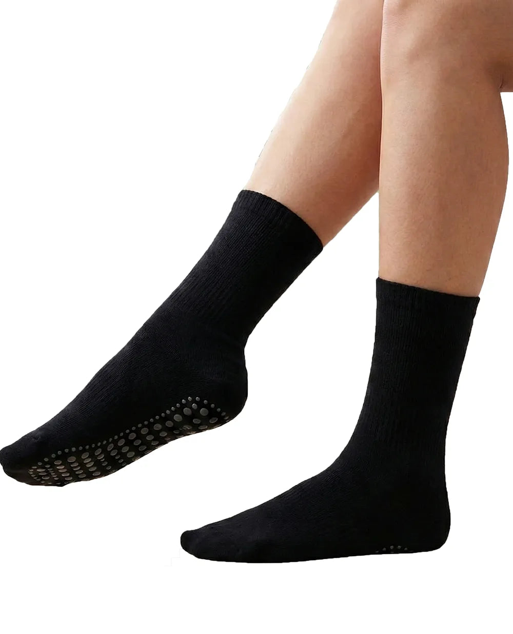 Antislip sokken met ABS noppen 1 paar - Katoenen Grip sokken - Tegen uitglijden