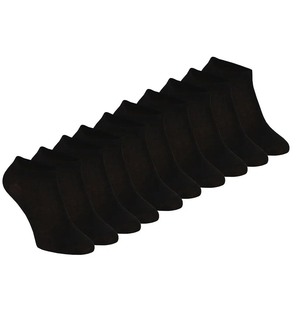 Primair 10-paar Sneakersokken - Multipack Enkelsokken - Dames & heren sokken voordeelverpakking