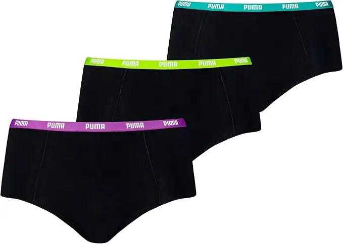 3-Pack dames mini Boxershorts - Katoen dames ondergoed - Vrouwen hipster