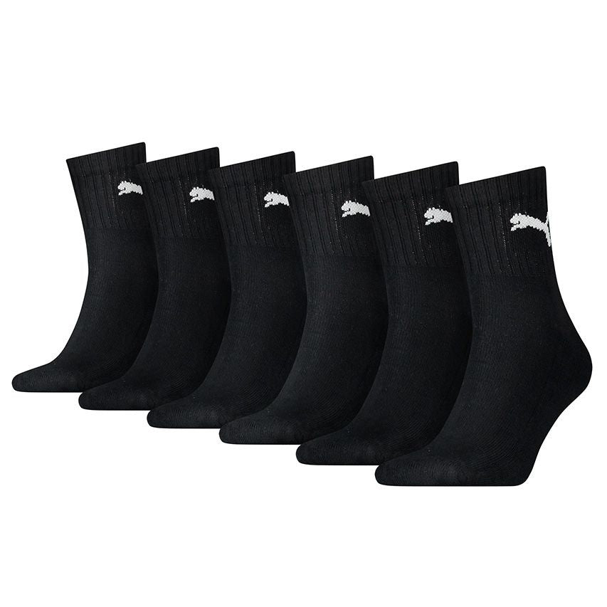6-paar Crew sport sokken - Short - Halfhoge katoenen sportsokken - Dames - witte sportsokken - Copy