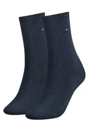 Tommy Hilfiger 2-pack sokken - Naadloze Dames katoenen sokken