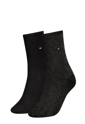 Tommy Hilfiger 2-pack sokken - Naadloze Dames katoenen sokken