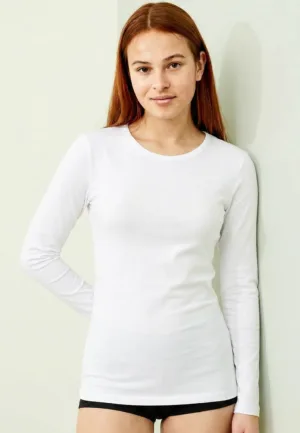 Dames thermo shirt Lange mouw - Thermisch ondergoed dames - Ronde hals