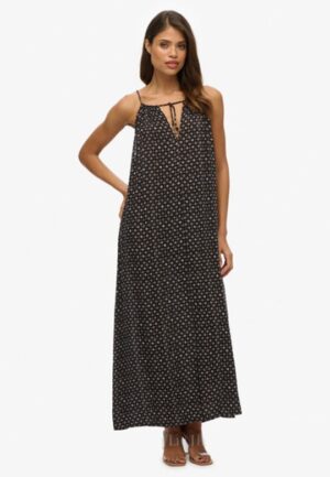 Beach Camimaxi-jurk Black Grootte: 40