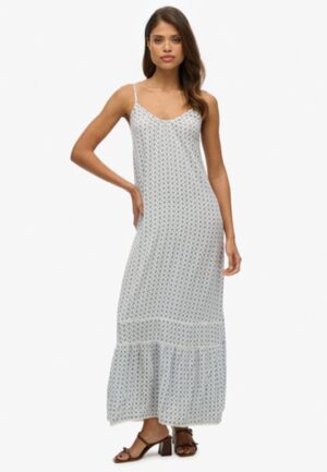 Cami Maxi-jurk Blue Grootte: 44