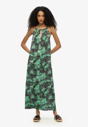 Beach Camimaxi-jurk Green Grootte: 36