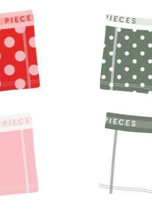 Pieces Lady Polca Dot 4-pack Boxershort