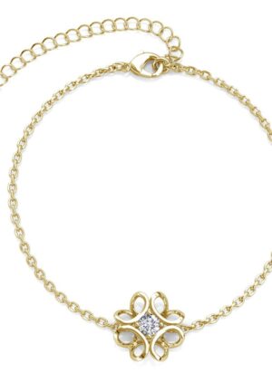 Narcissenarmbanden - Goud en kristal