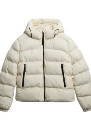 Superdry Hooded Sports Puffer Casual Winterjas Dames M/38