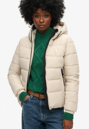 Superdry Hooded Sports Puffer Casual Winterjas Dames XS/34
