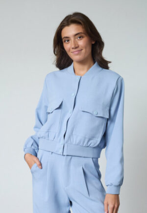 Sisters Point - Blauw | Dames | Jasje | Blauw | XL | regular | Kamst mode
