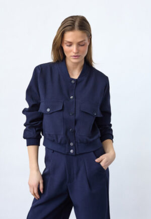 Sisters Point - Blauw | Dames | Jasje | Blauw | XL | regular | Kamst mode