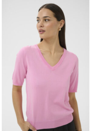 Kaffe - Roze | unisex | Trui | Roze | M | regular | Kamst mode
