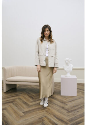Kaffe - Bruin | unisex | Rok | Bruin | 44 | regular | Kamst mode