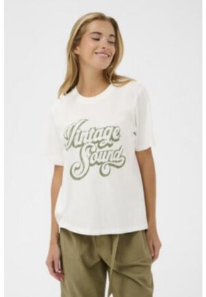Kaffe - Wit | unisex | Top | Wit | M | regular | Kamst mode