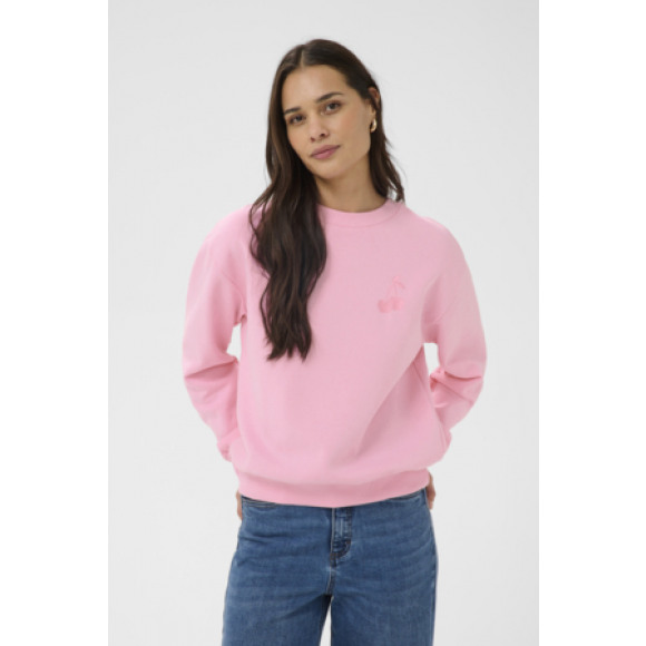 Kaffe - Roze | unisex | Trui | Roze | M | regular | Kamst mode