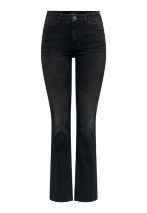 Only Onlblush Mid Flared Dnm Tai1099 Noos 15286686 Flare Washed Black