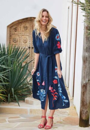 Alternative view of Dress Jamie Dark blue