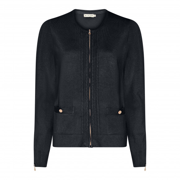 micha - Blauw | Dames | Vest | Blauw | S | regular | Kamst mode