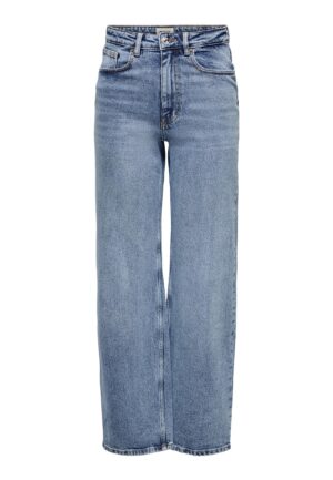 Only Onljuicy Hw Wide Leg Rea365 Noos 15234743 Mom Jeans Medium Blue Denim Nas365