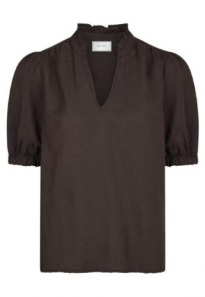 Neo noir - Bruin | Dames | Blouse | Bruin | 40 | regular | Kamst mode