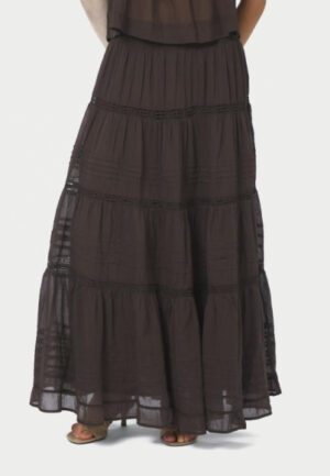 Neo noir - Bruin | Dames | Rok | Bruin | 36 | regular | Kamst mode