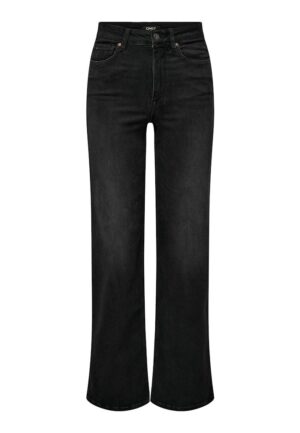Only Onlmadison Blush Hw Wide Dnm Cro099 Noos 15299796 Loose Fit Washed Black
