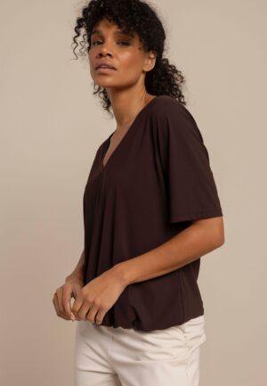 Studio Anneloes Vicky Shirt 94755 8700 Espresso