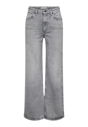 Only Onljuicy Hw Wide Leg Rea707 Dnm Noos 15334821 Loose Fit Medium Grey Denim