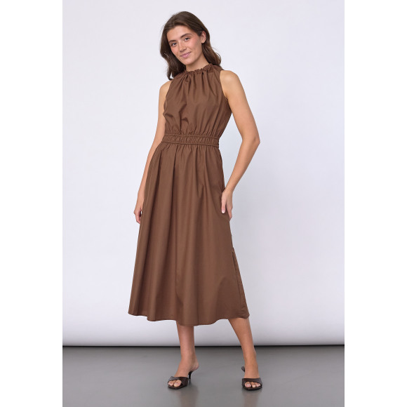 Sisters Point - Bruin | Dames | Jurk | Bruin | L | regular | Kamst mode