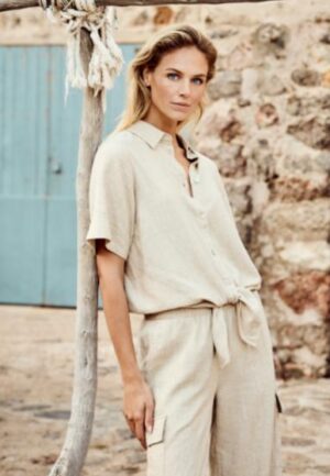 Tramontana Cargo Trousers C02-16-101 Cargobroeken 002001 Sandmelange