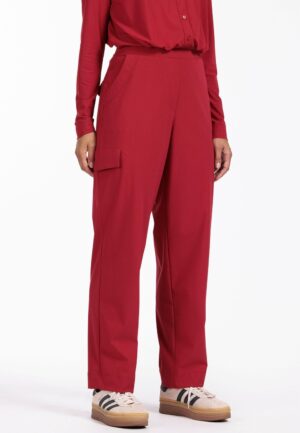 Studio Anneloes Mexie Cargo Trousers 12465 Cargobroeken 3200 Deep Red