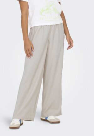 Only Onlaris Life Hw Pull-up Pant Wvn Noos Broek 4726195 Pumice Stone