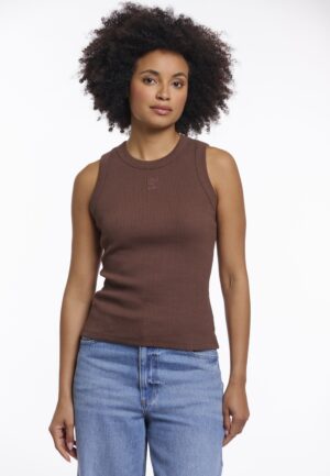 Rino & Pelle Tanktop Filipa.7002622 Tanktops 11045 Dark Bark
