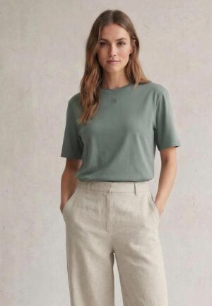 Msch Copenhagen Mschmelea Icon Tee 18453 T-shirt Korte Mouw Laurel W Cilant