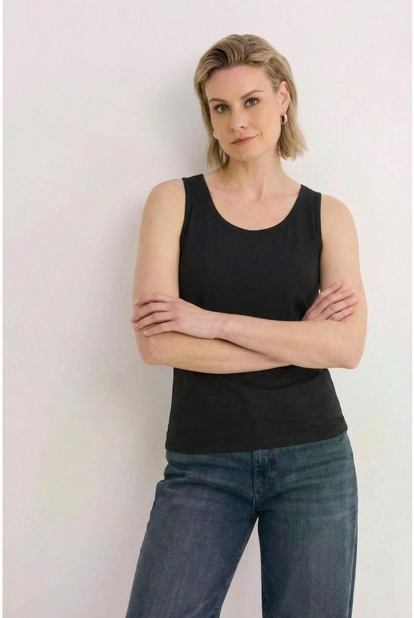 Maicazz Roma Bas.91.001 Tops En Singlets Black