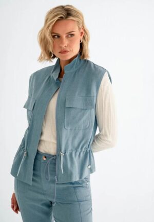 Zizo Steff - Gilet Sp26.steff.515 Gilets Jeans Blue
