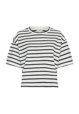 Msch Copenhagen Mschleana Tee Stp T-shirts Egret/sky Cap