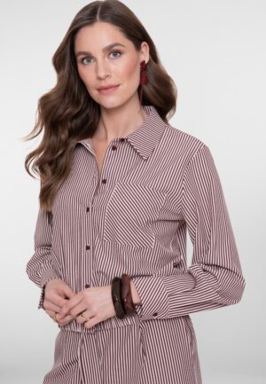 Geisha Blouse 63227-20 Blouse 718 Ecru/cherry Red